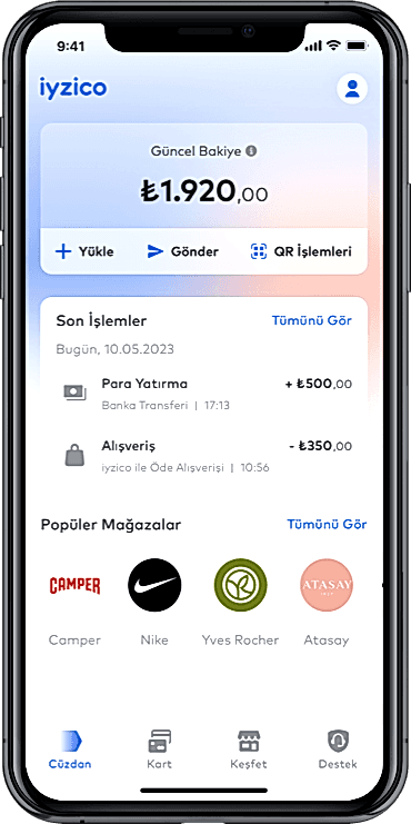iyzico deposit